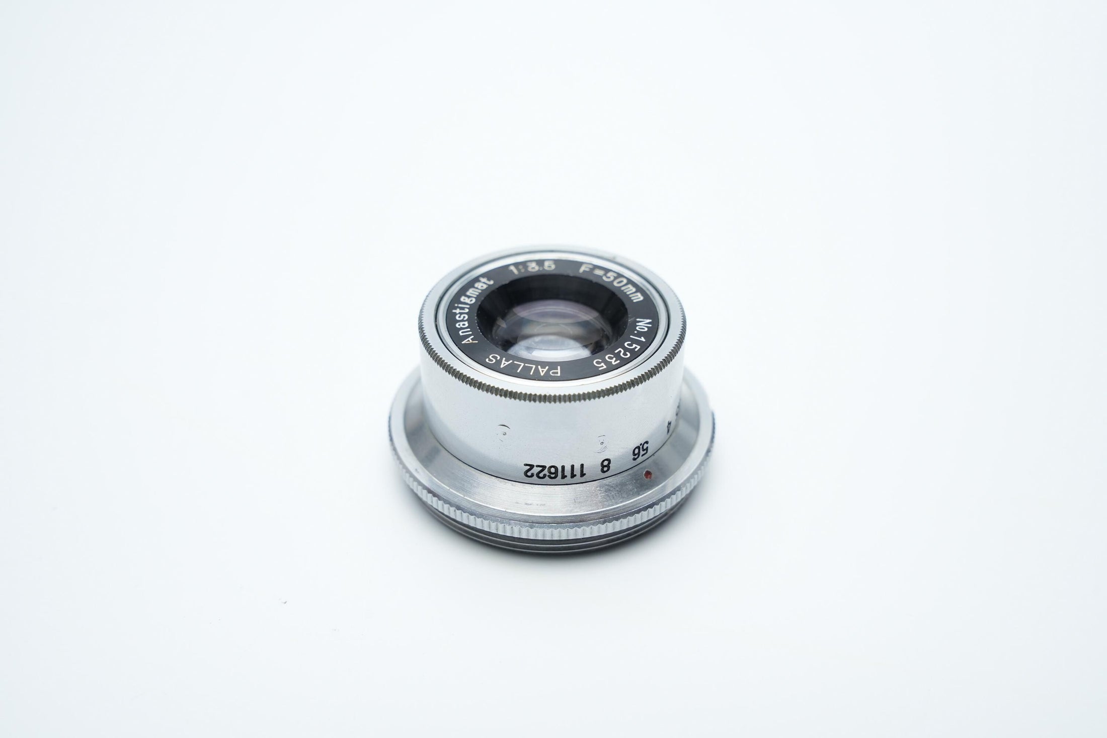 Vintage Pallas Anastigmat 50mm F3.5 Lens - Rare and Elegant Design