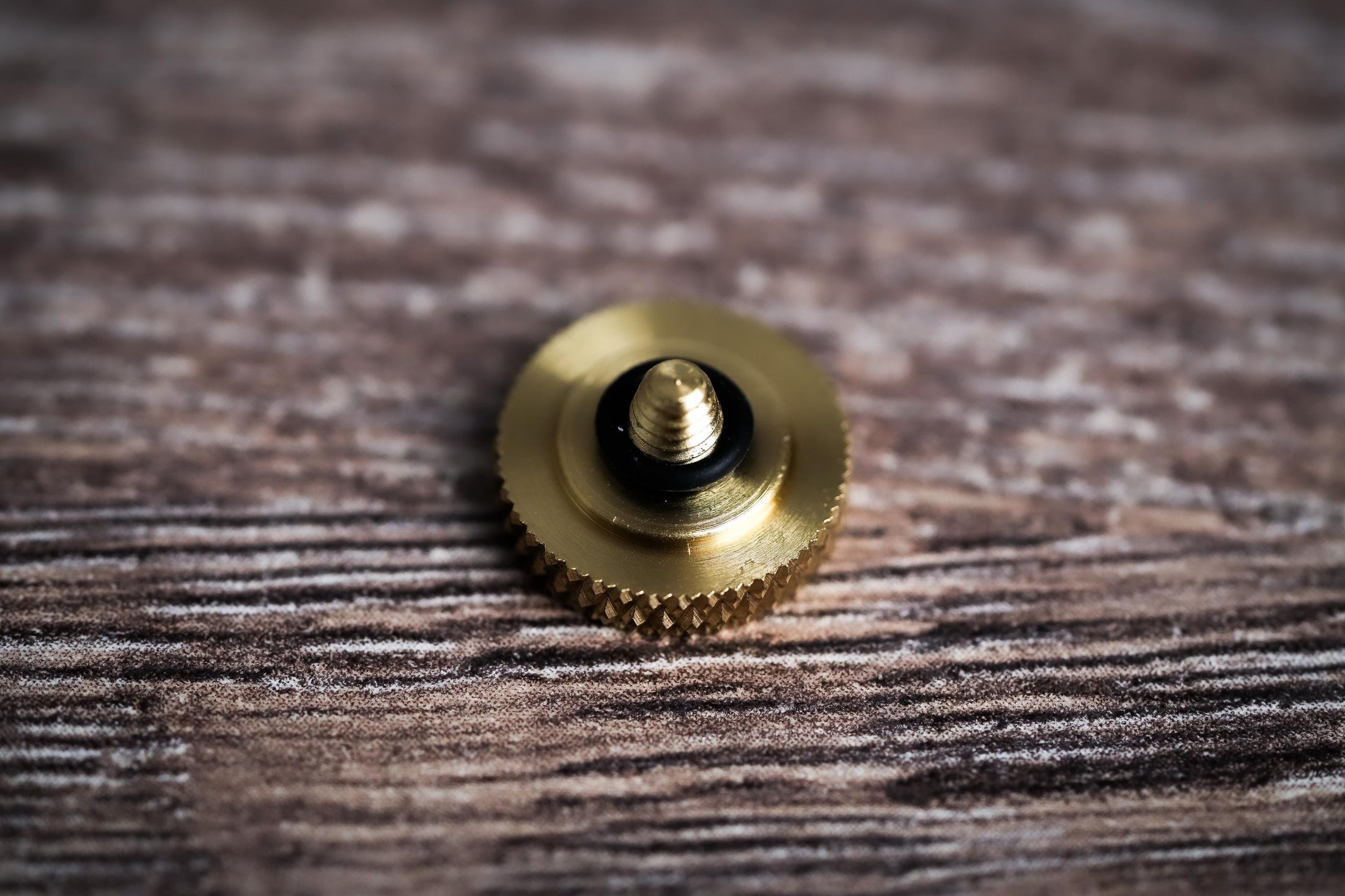 Ontspanknop sterrenbeeld Vissen – Pisces symbool – licht messing – gelaserd & handgemaakt