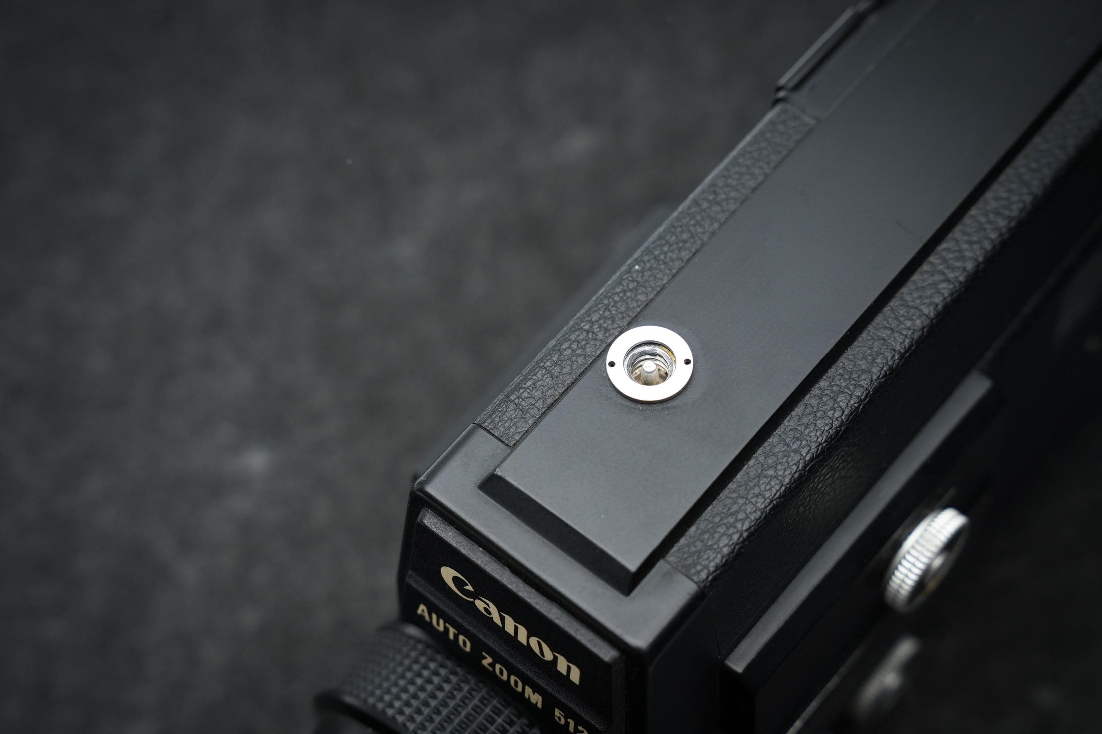 Canon Auto Zoom 512XL Electronic – Super 8 Filmcamera – 1975 – Zwart – XL Systeem – Macro Lens – Voor Filmmakers & Verzamelaars