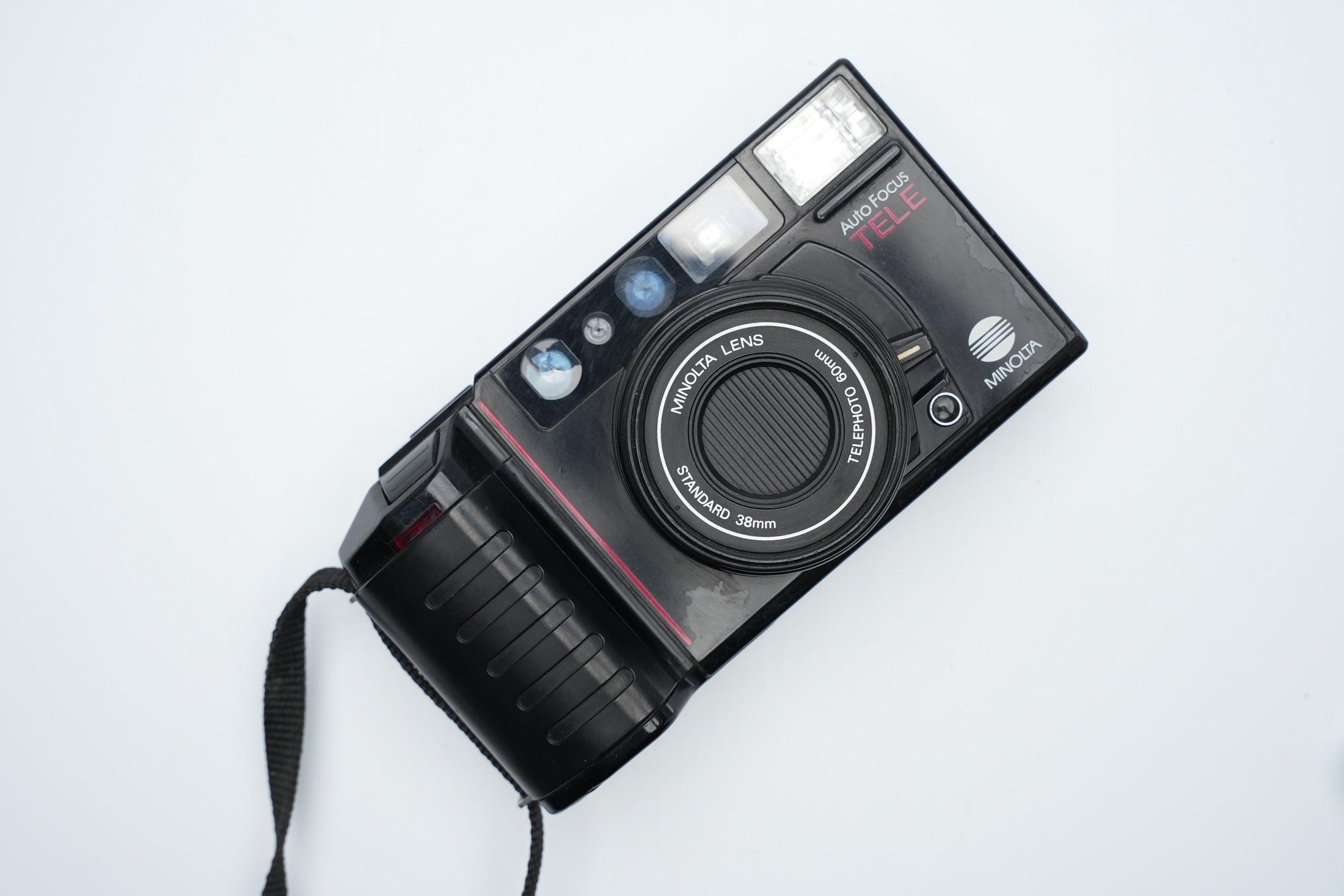 Minolta Auto Focus Tele - Classic Dual-Lens Point-and-Shoot Camera