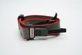 Load image into Gallery viewer, Vintage Canon camera strap gray with red | Vintage cameraband | Canon 80s
