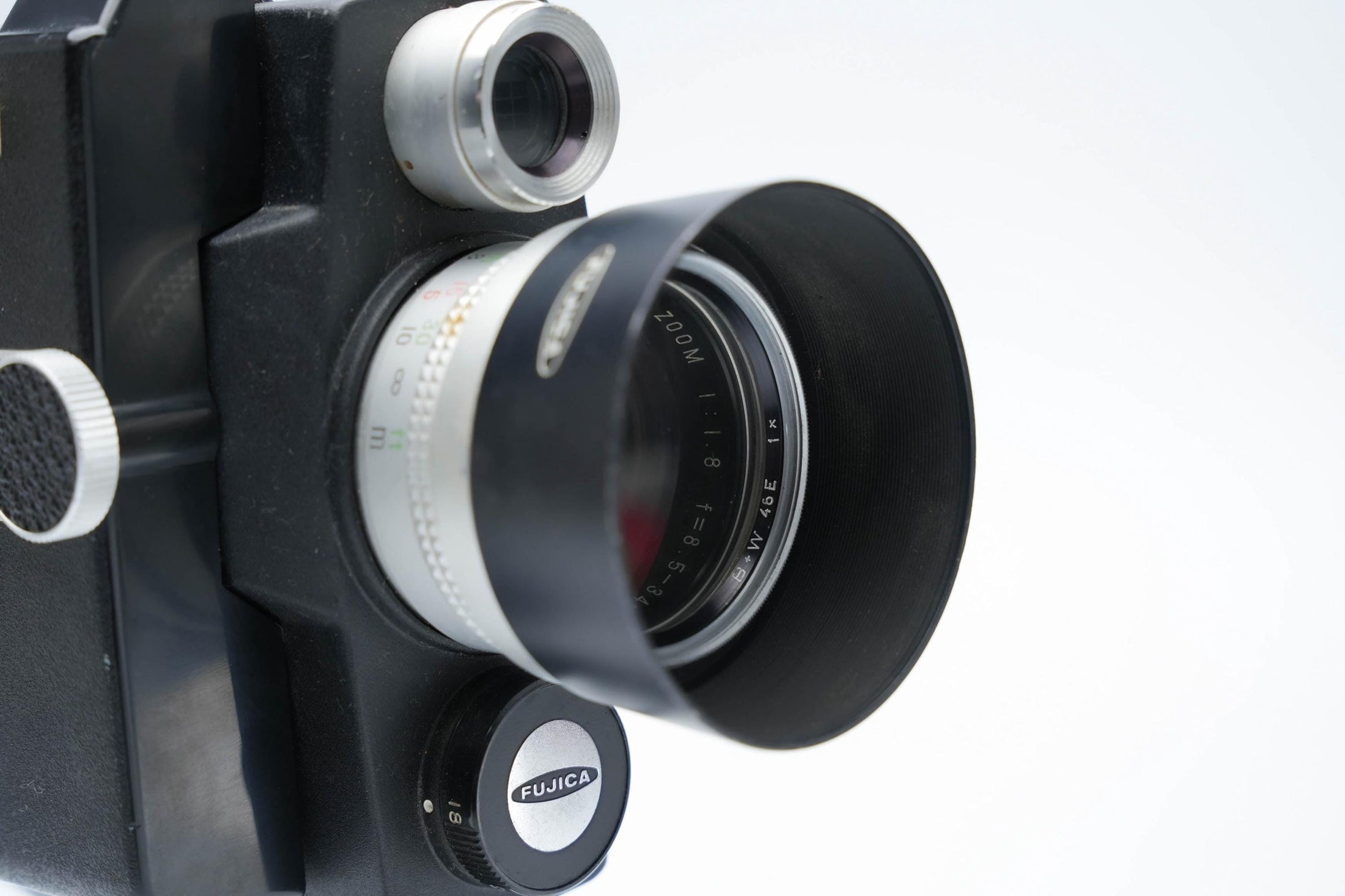 Fujica Single-8 Z2 with Motor Zoom Attachment – Vintage Super 8 Film Camera