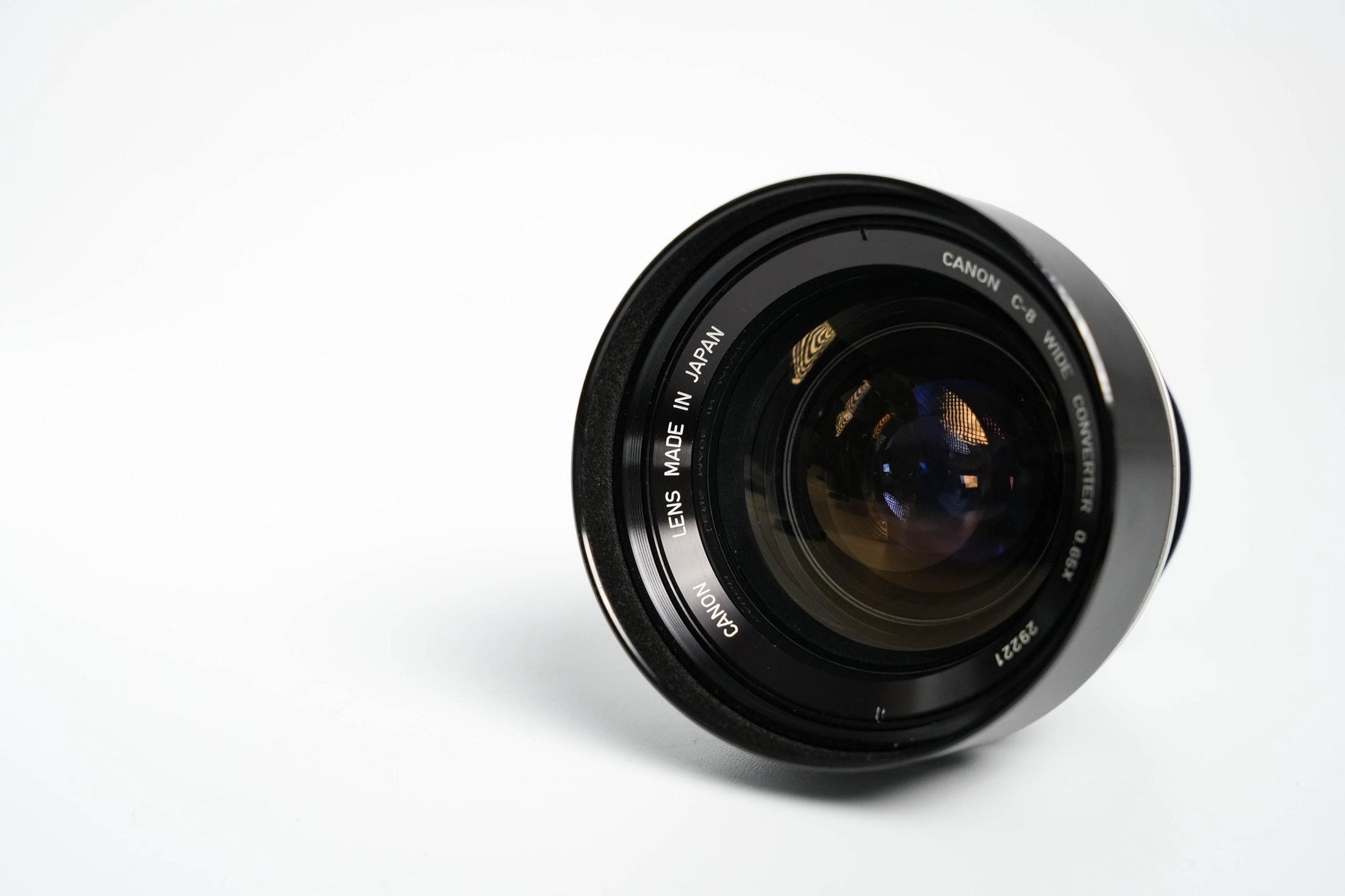Canon C-8 Wide Converter 0.65x – Wide Angle Conversion Lens for Super 8