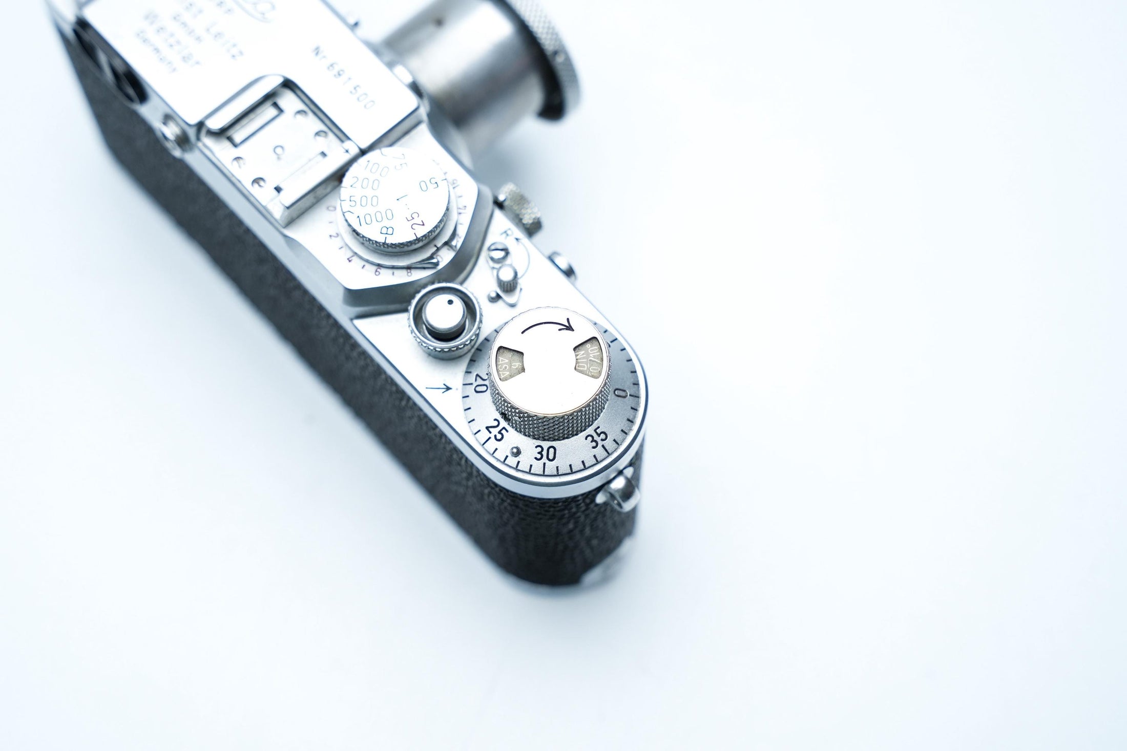 Leica IIIf RD ST – meetzoekercamera – jaren 1950 – Leitz Elmar 50mm f/3.5