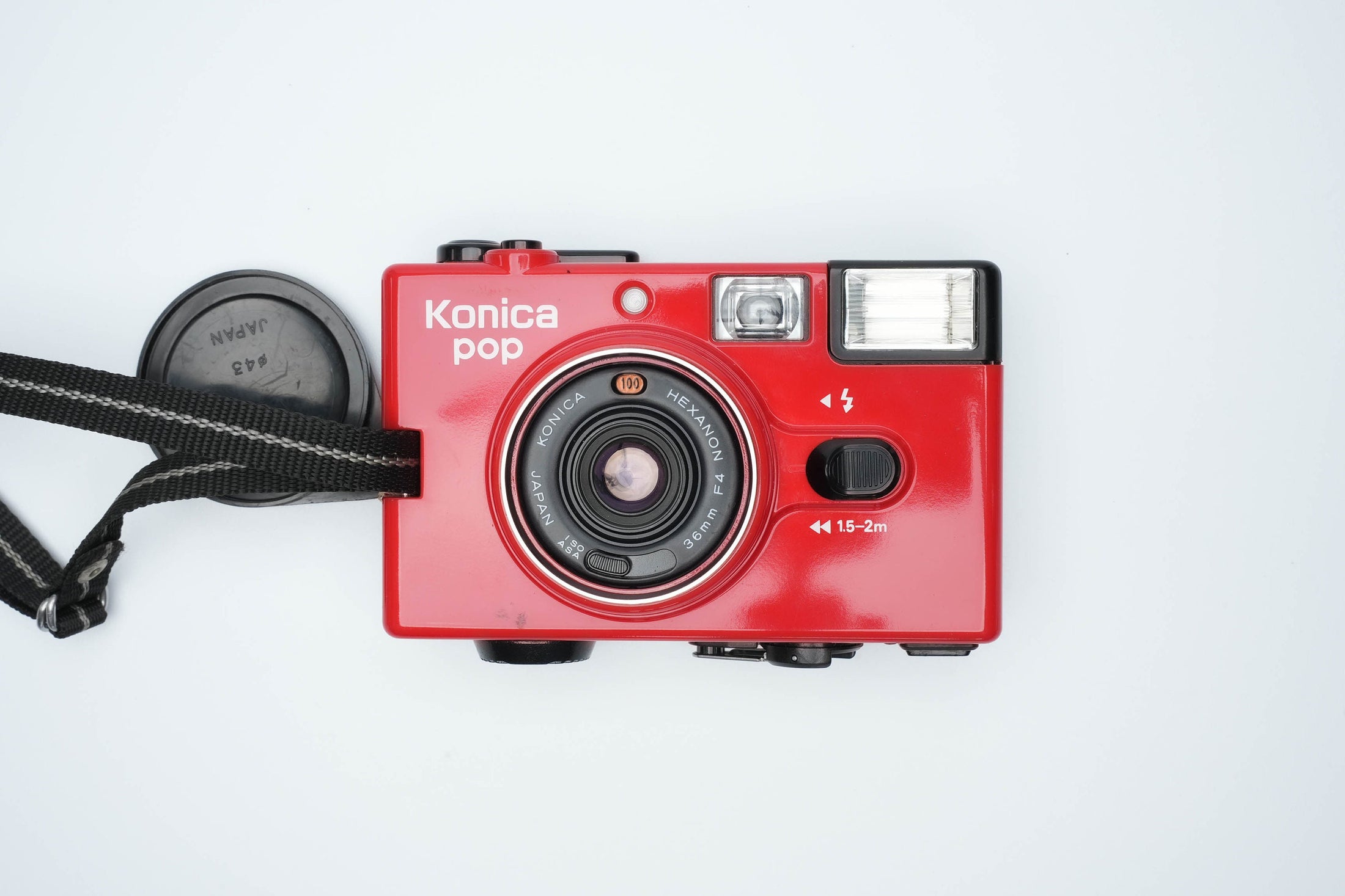 Konica Pop rood - Unseend