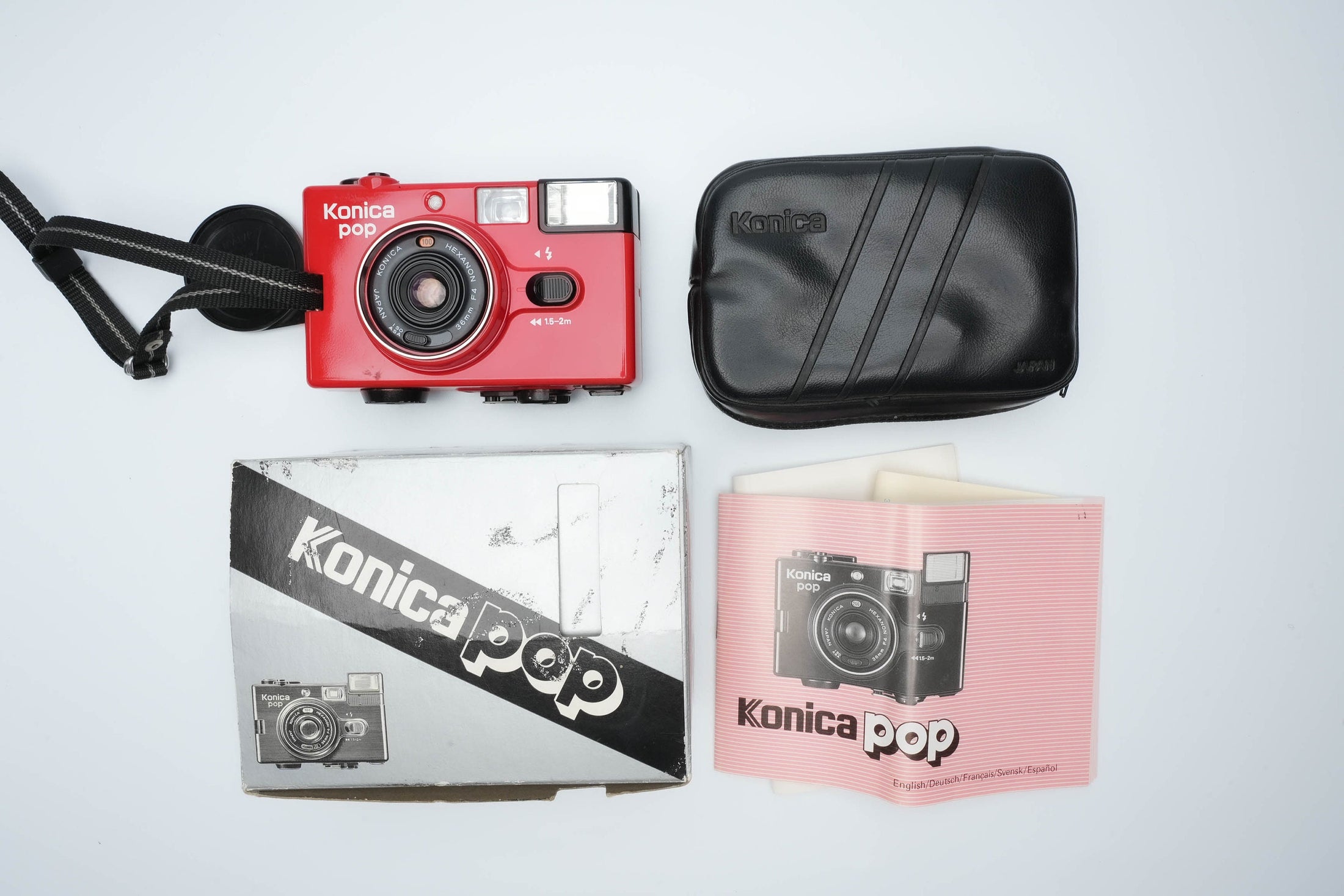 Konica Pop rood - Unseend