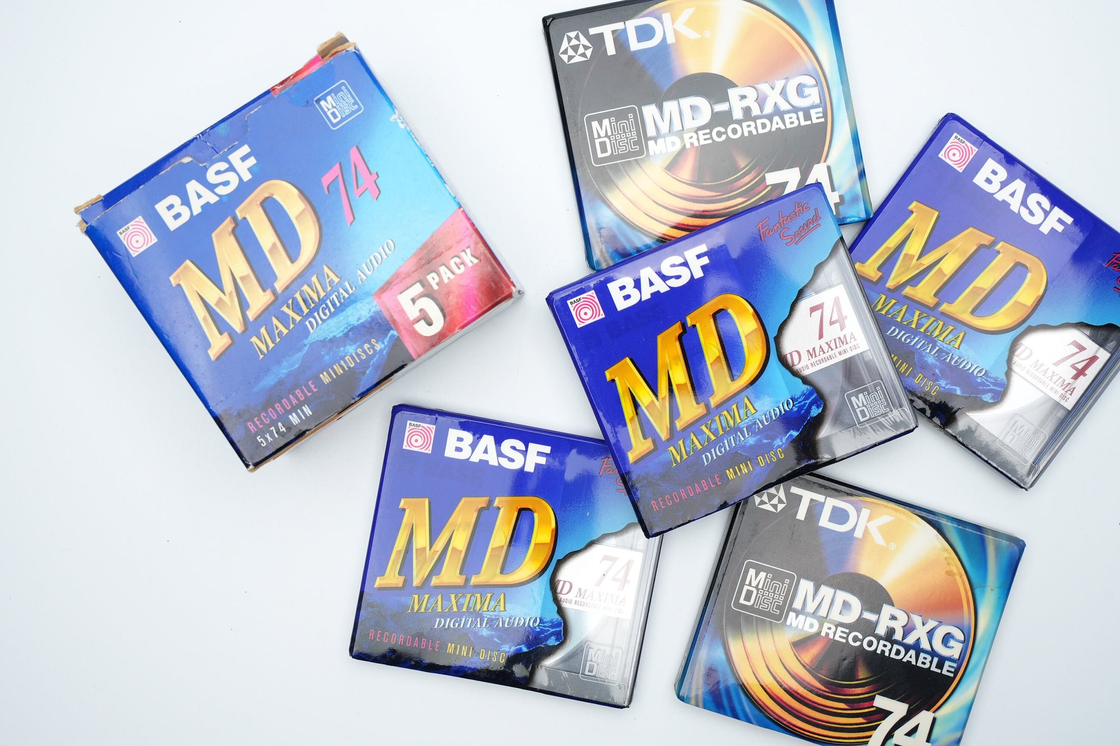 BASF MD Maxima 74 minuten 5-pack