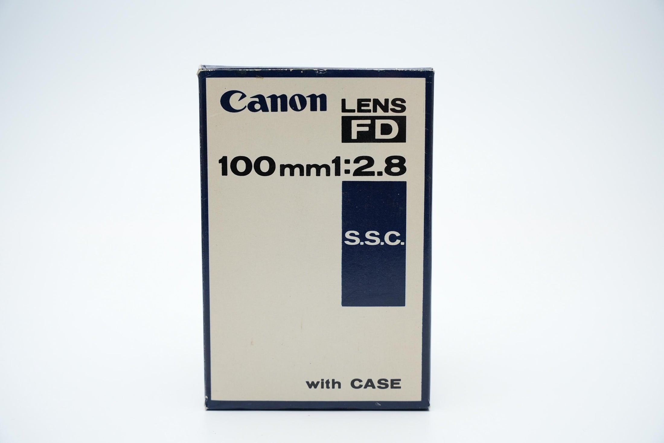 Canon FD 100mm f/2.8 S.S.C. - Unseend