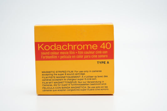 Kodachrome 40 Sound Colour TYPE A - Unseend